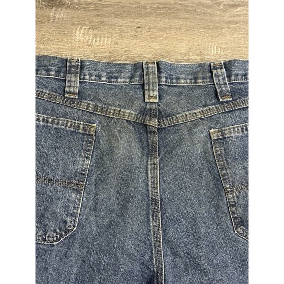 Wrangler Carpenter Denim Jorts Shorts Jorts Skater Y2K Streetwear - Men’s 38 - Picture 3 of 11